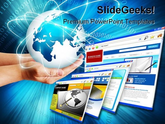 Detail Background Power Point Internet Nomer 41