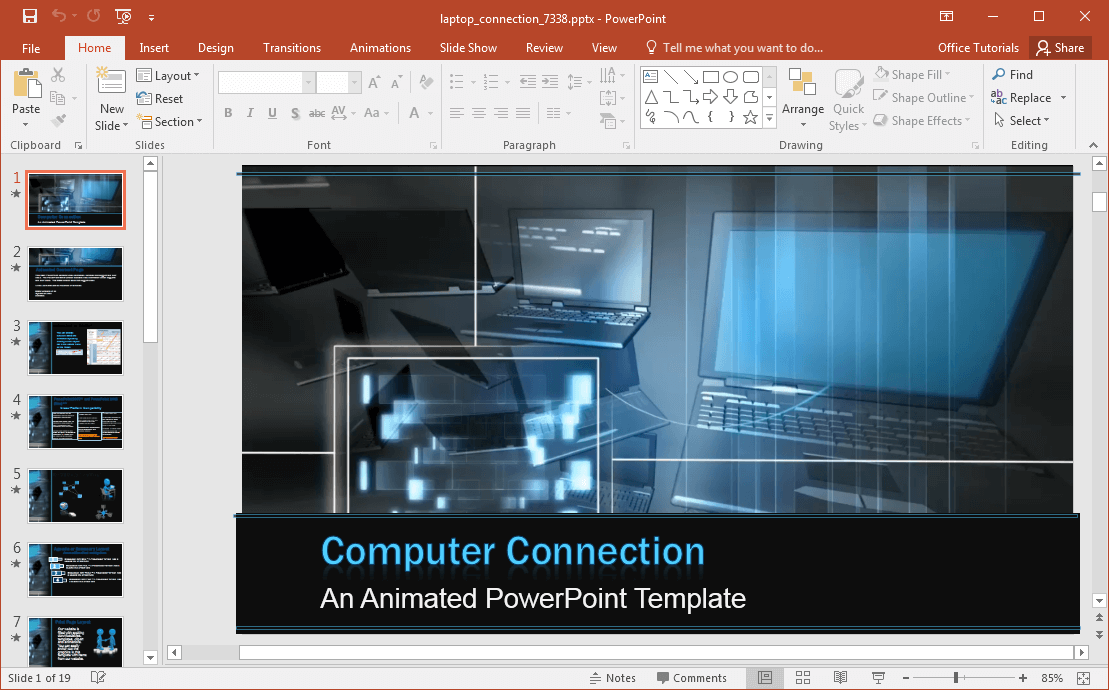 Detail Background Power Point Jaringan Komputer Nomer 33