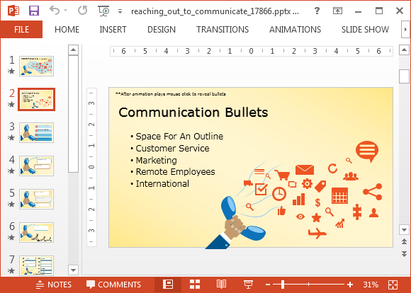 Detail Background Power Point Komunikasi Nomer 10