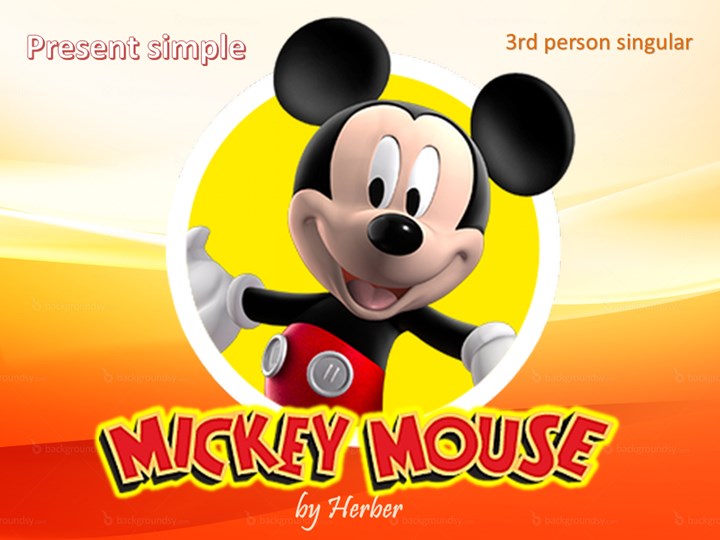 Detail Background Power Point Mickey Mouse Nomer 10