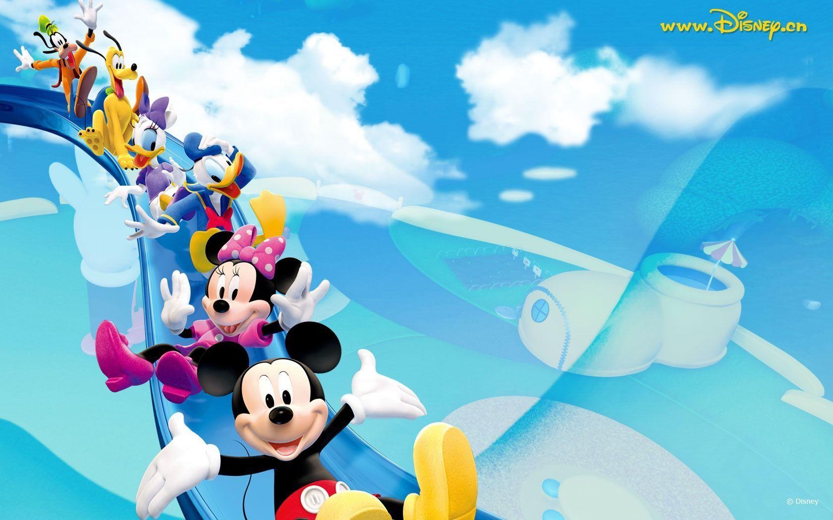 Detail Background Power Point Mickey Mouse Nomer 20