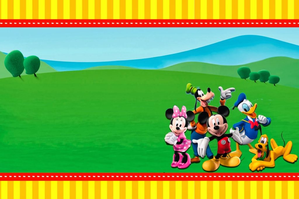 Detail Background Power Point Mickey Mouse Nomer 36