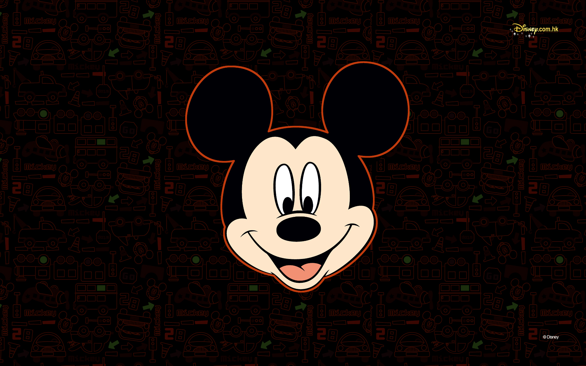 Detail Background Power Point Mickey Mouse Nomer 47
