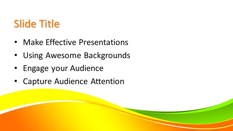 Detail Background Power Point Orange Nomer 46