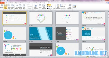 Detail Background Power Point Yang Simple Nomer 42
