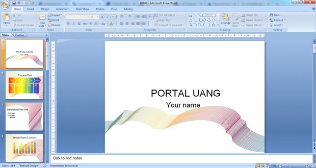 Detail Background Power Point Yang Simple Nomer 48