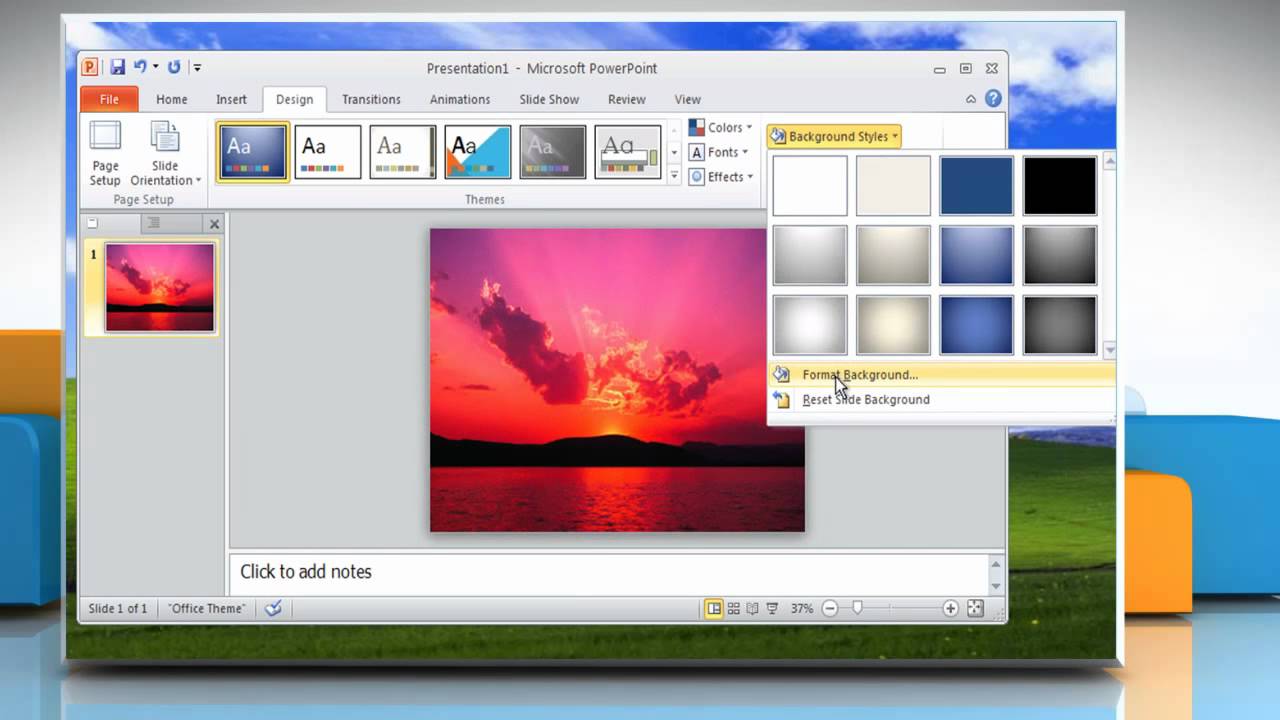 Detail Background Powerpoint 2010 Nomer 5