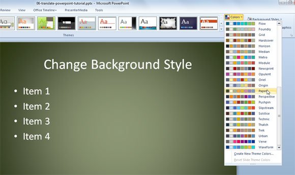 Detail Background Powerpoint 2010 Nomer 7