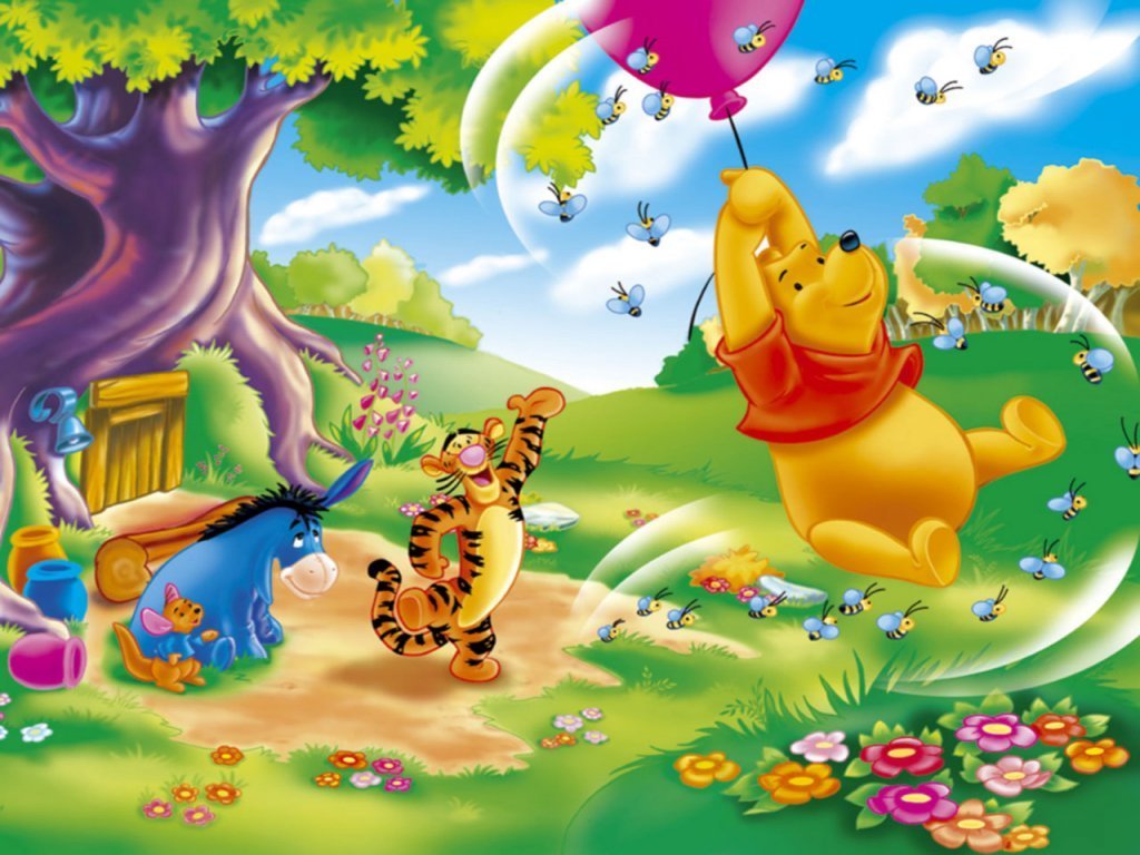 Detail Background Powerpoint Animasi Bergerak Winnie The Pooh Nomer 18