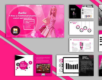 Detail Background Powerpoint Barbie Nomer 4