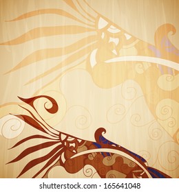 Detail Background Powerpoint Batik Nomer 30