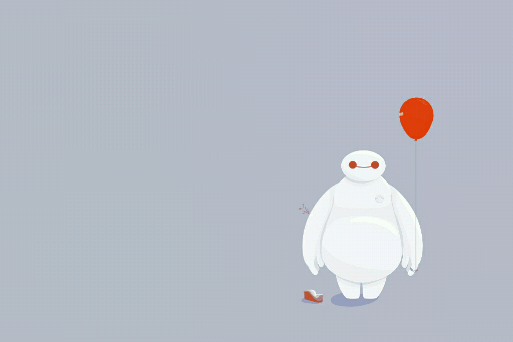 Detail Background Powerpoint Baymax Nomer 16