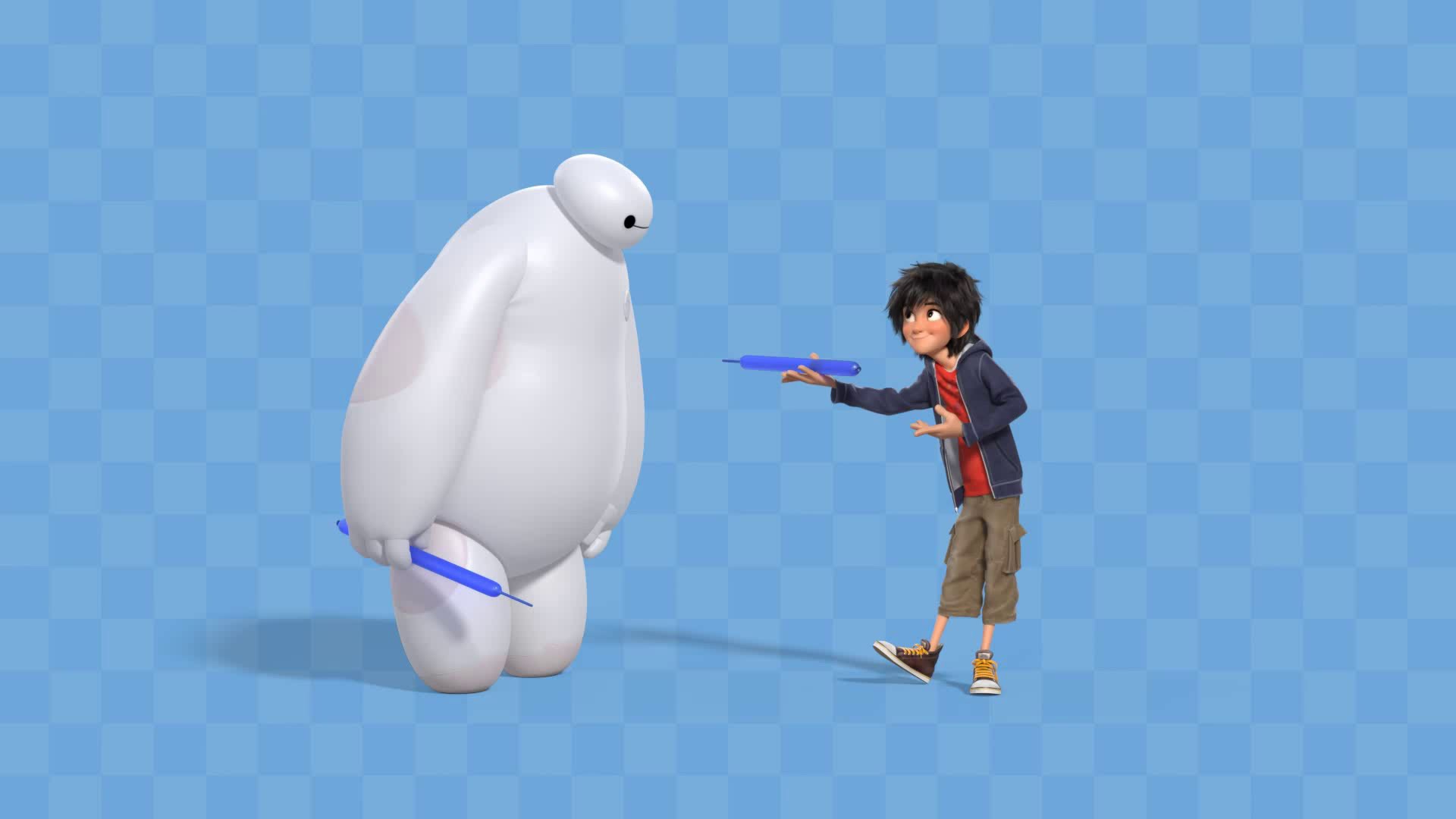 Detail Background Powerpoint Baymax Nomer 29