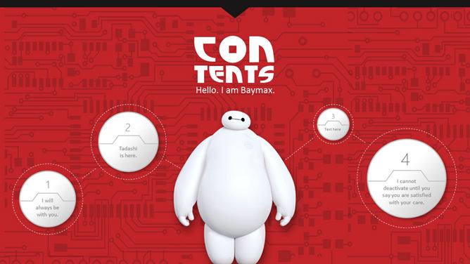 Detail Background Powerpoint Baymax Nomer 30