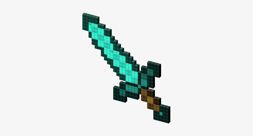 Detail Minecraft Diamond Sword Png Nomer 11