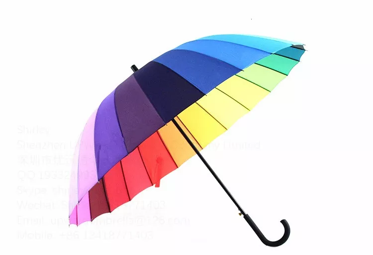 Detail Rainbow Colour Umbrella Nomer 10