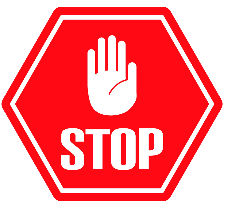 Detail Stop Hand Transparent Nomer 4