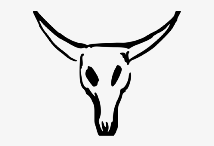 Detail Bull Skull Drawing Easy Nomer 4