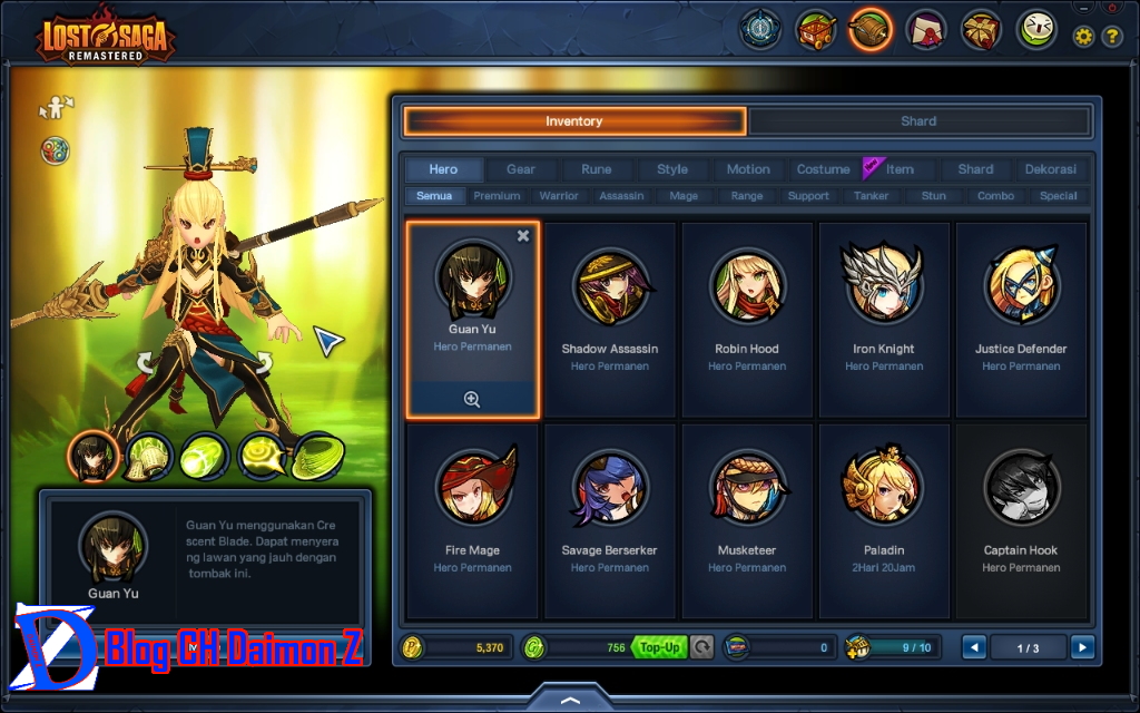 Detail Download Lost Saga Garena Nomer 27