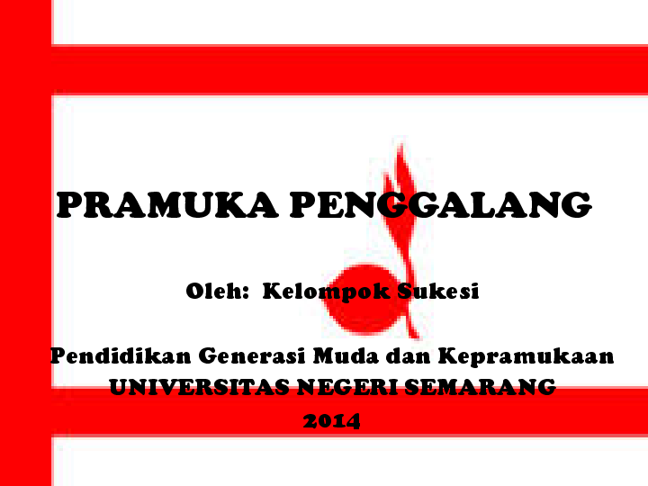 Download Materi Pramuka Penggalang Lengkap Ppt - KibrisPDR