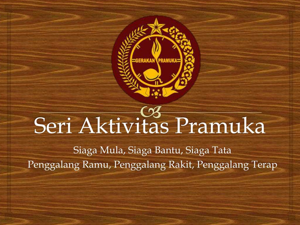 Detail Download Materi Pramuka Penggalang Lengkap Ppt Nomer 22