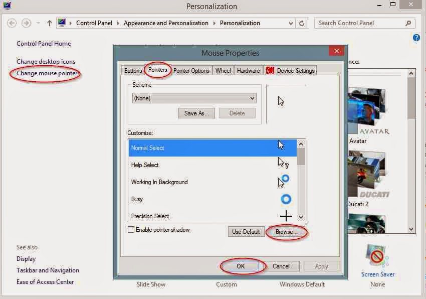 Detail Download Mouse Pointer Windows 7 Nomer 23