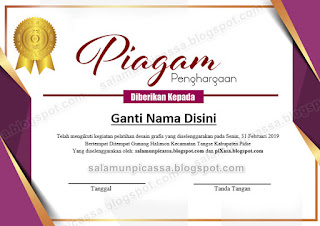 Detail Download Piagam Penghargaan Format Word Nomer 11