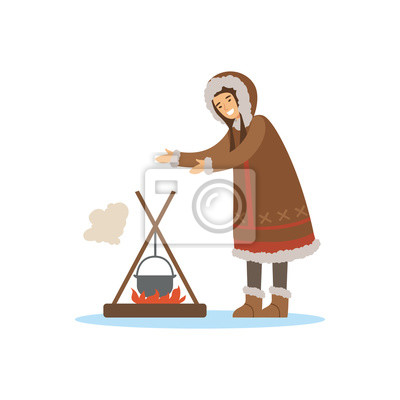 Detail Inuit Frauen Nomer 7
