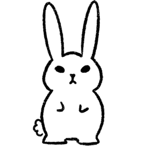 Detail Kawaii Bunny Stickers Nomer 14