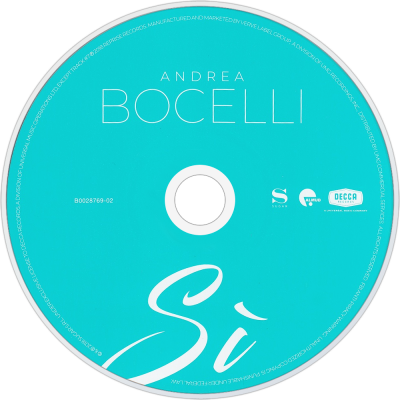 Detail Andrea Bocelli Si Album Cover Nomer 8