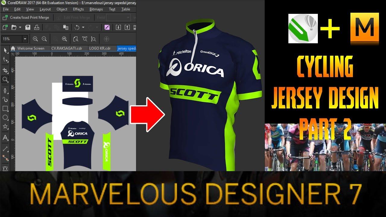 Detail Download Pola Jersey Sepeda Nomer 3