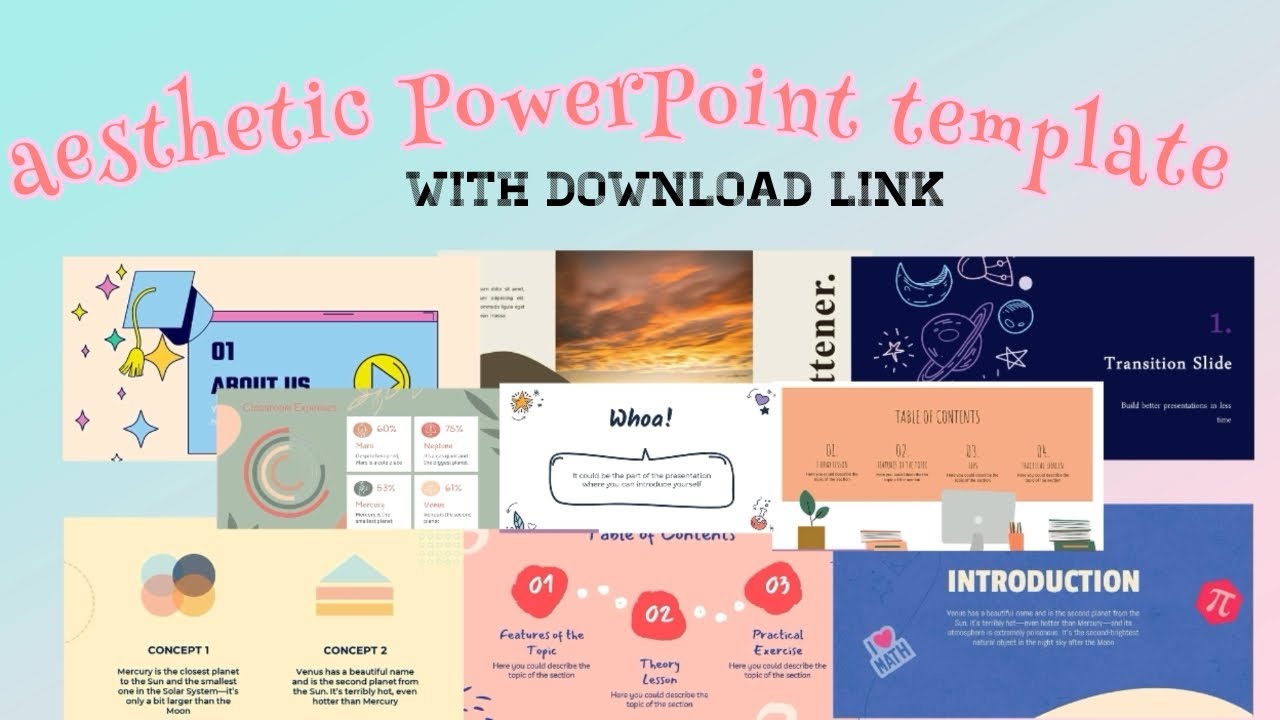 Detail Download Ppt Aesthetic Gratis Nomer 14