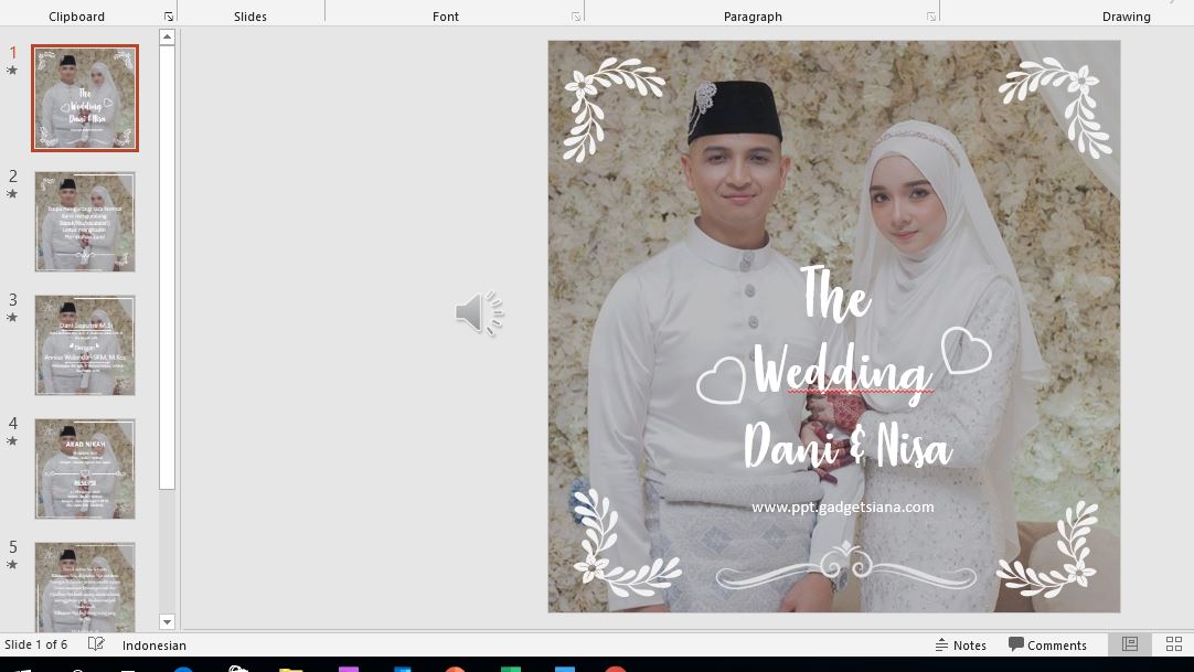 Detail Download Ppt Undangan Pernikahan Nomer 57