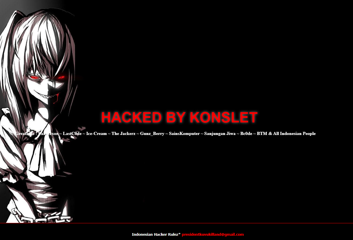 Detail Download Script Deface Anonymous Nomer 14