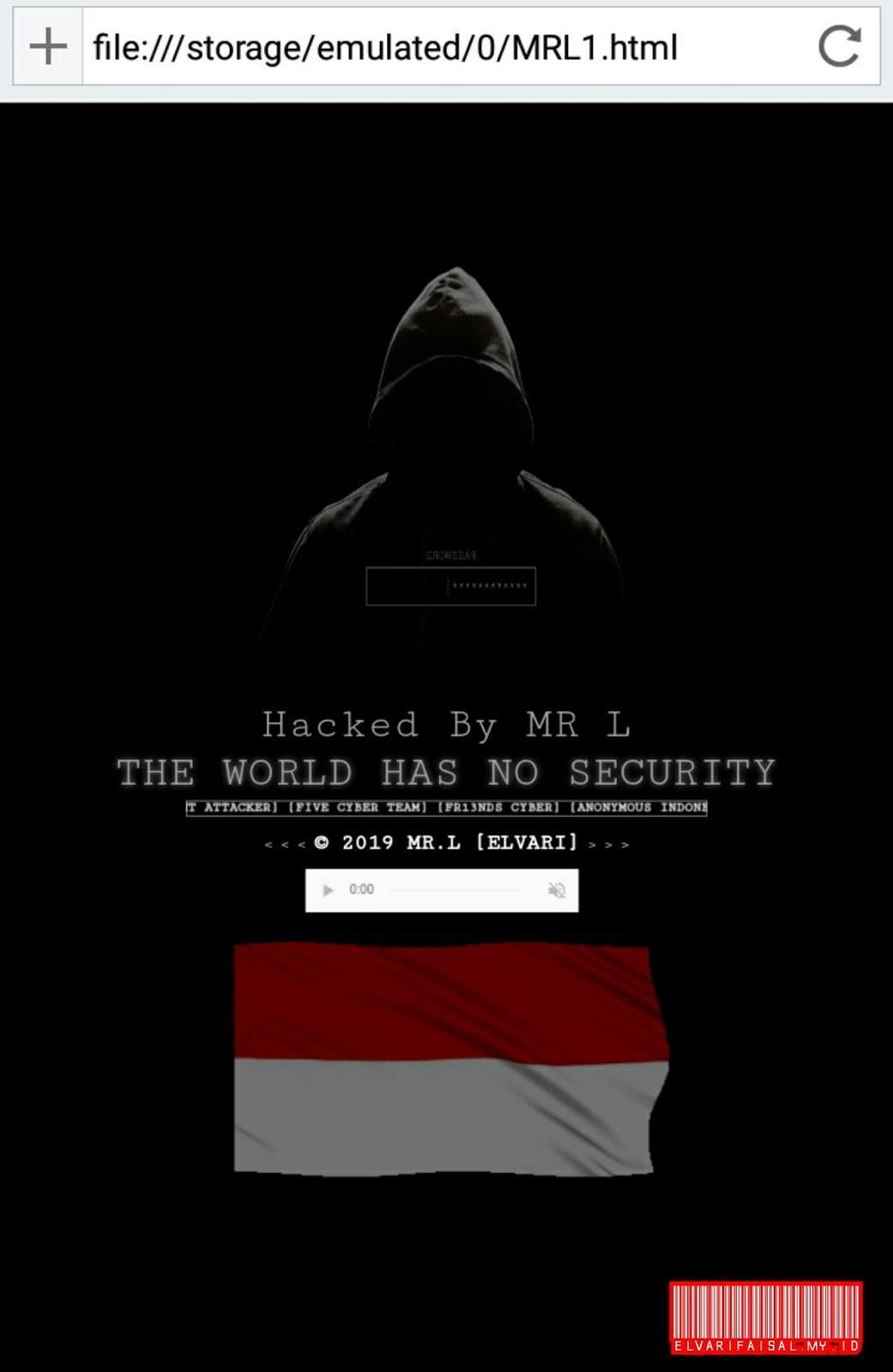 Detail Download Script Deface Anonymous Nomer 15