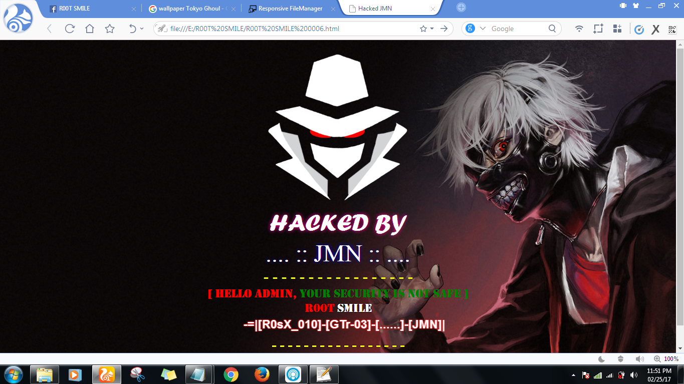 Detail Download Script Deface Anonymous Nomer 19