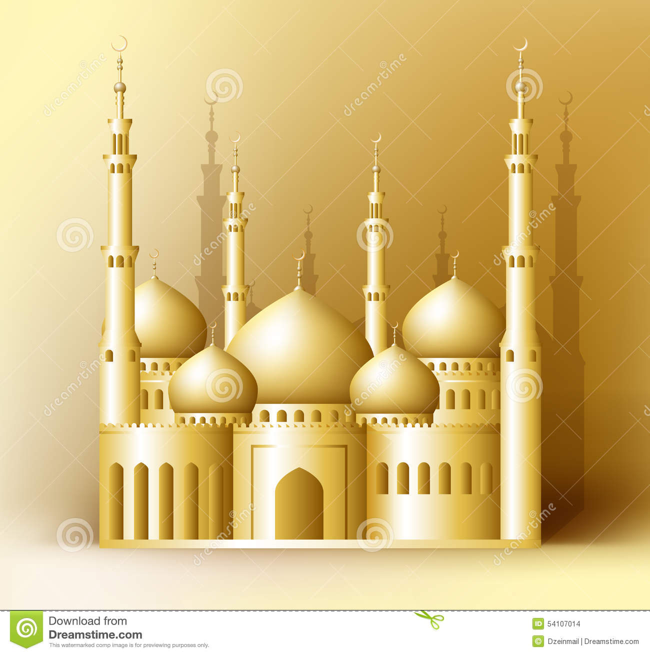 Detail Download Shape Photoshop 30 Islamic Mosque Nomer 55