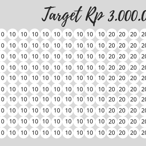 Detail Download Stiker Celengan Target Nomer 21