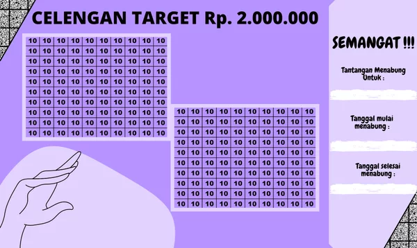 Detail Download Stiker Celengan Target Nomer 45