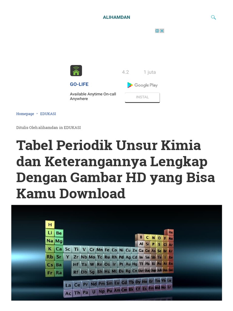 Detail Download Tabel Periodik Unsur Kimia Dan Keterangannya Nomer 21