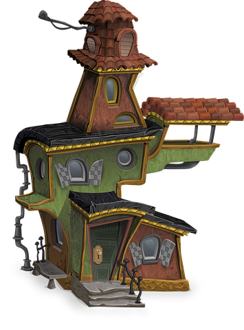 Detail Mansion Vector Nomer 6