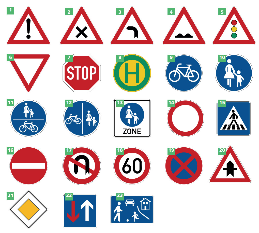 Detail Verkehrszeichen Download Nomer 5
