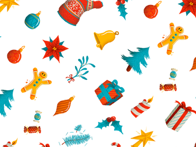 Detail Christmas Background Texture Nomer 11