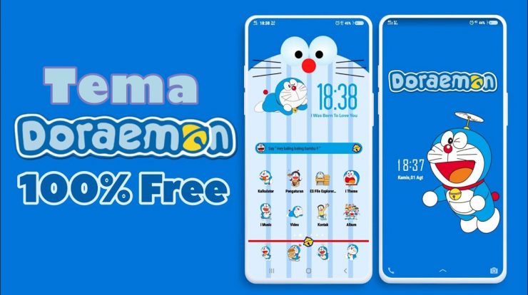 Detail Download Tema Kartun Doraemon Nomer 11