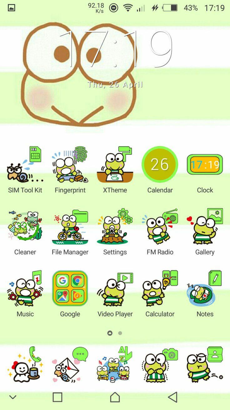 Detail Download Tema Keroppi For Android Nomer 24