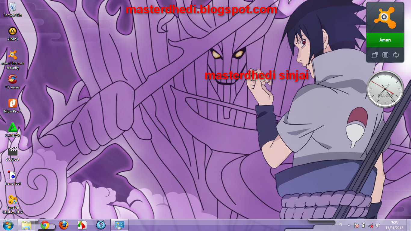 Detail Download Tema Laptop Windows 7 Naruto Nomer 47