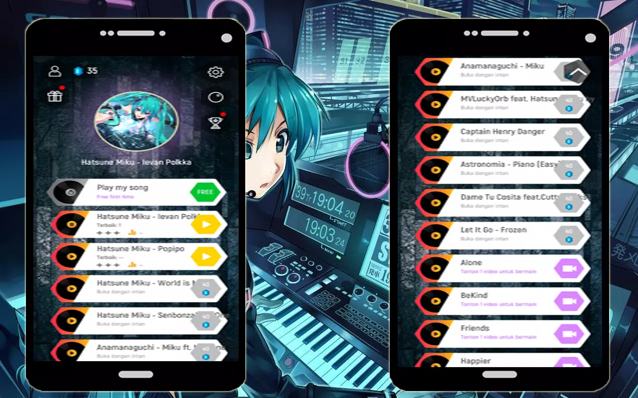 Detail Download Tema Line Hatsune Miku Nomer 18