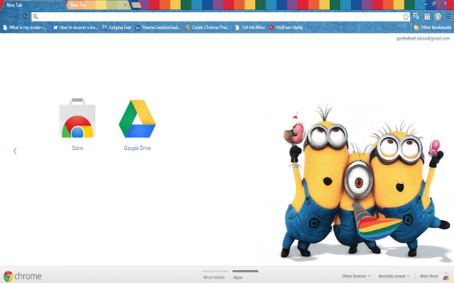 Detail Download Tema Line Minion Nomer 10