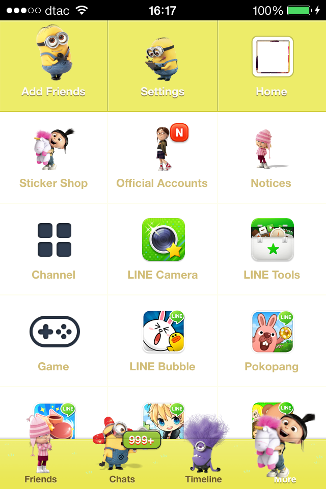 Detail Download Tema Line Minion Nomer 5