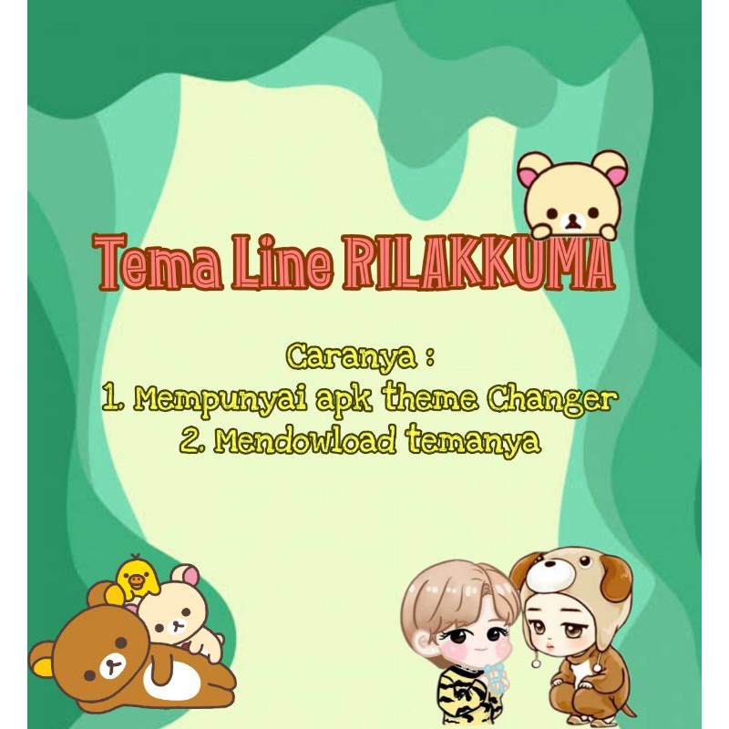 Detail Download Tema Line Rilakkuma Nomer 6